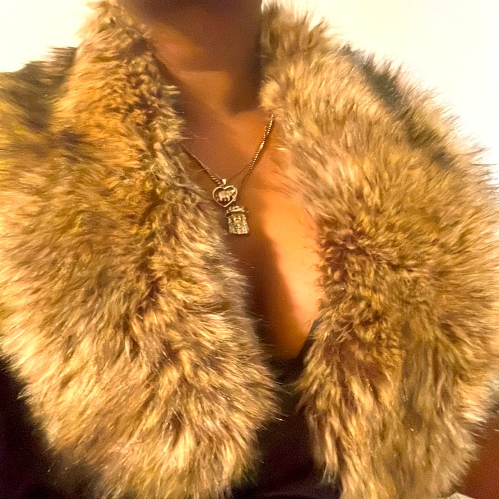 Womens Faux fur Scarf